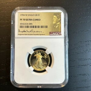 1994-W 10h AJ S[h C[O 1/4IX S[h PF70 UCAM NGC ASG t@NV~