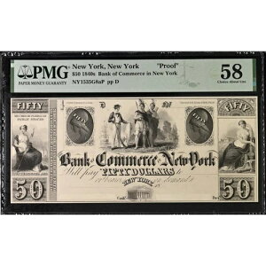 �j���[���[�N 50�h�� 1840�N�� �o���N�E�I�u�E�R�}�[�X �v���[�t PMG 58 EPQ