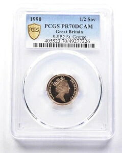 1990N CMX 1/2\u ZgW[W PR70 DCAM PCGS *0598