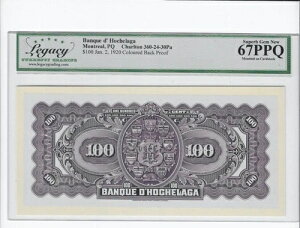 1920N Banque D'Hochelaga CH# 360-24-30Pa 100h J[obNv[t LEGACY UNC 67