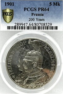 hCc vCZ 1901N 5}N RC ^[[ PCGS PR64 v[t ^[[ PP LO