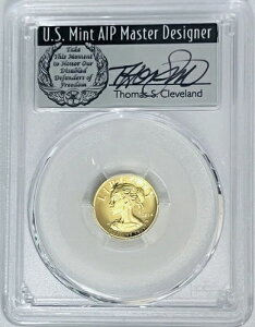 2018 W $10 �A�����J�� ���o�e�B �n�C �����[�t PCGS PR70 DCAM FDOI T.CLEVELAND POP~68