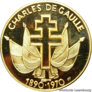 G5201 �󏭃��_�� �W�F�l�����E�h�E�S�[�� �N���G�C�V���� RPF 1946 999% �S�[���h�v���[�t -> �I�t�@�[-