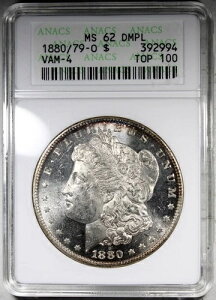 1880/79-O �����K���E�_���[ ANACS MS62DMPL �\�[�v�{�b�N�X�z���_�[ �N���X�o�[ VAM-4 TOP 100