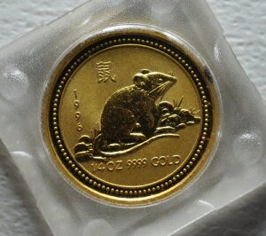 1/4�I���X �S�[���h�v���[�t .9999 1996�N �I�[�X�g�����A �}�E�X