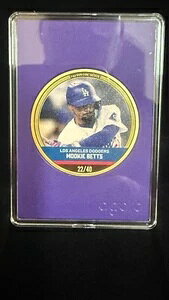 2024年 ニウエ アゴロ $2 MLB ミント トレーディングコイン ムーキー・ベッツ 22/40 アメジスト