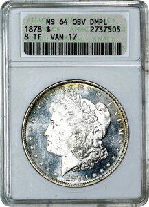 1878 8TF ���[�K�� �V���o�[ �_���[ MS64 OBV DMPL ANACS �I�[���h �\�[�v�{�b�N�X VAM-17 �v���[�t ���C�N!