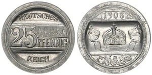 25 tFjbq 1908 J.18̈قȂfUC̕W{ jbP XF-UNC 116620-