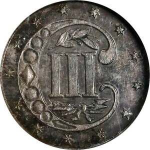 1870 NGC PR64 ���s���� 3,000 + 1,000 �v���[�t = 3 �ԖڂɈ��� 3 �Z���g��� ?? 3CS