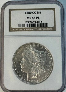 1880�N-CC �����K����� NGC MS65 PL VAM 5