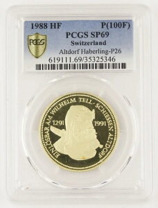 XCX 1988N 100t v[t ^JRC V[eBOtFXeBo { PCGS SP69