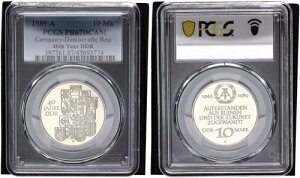 DDR 10}[N 1989 A 40N DDR PCGS PR67DCAM PP 118373