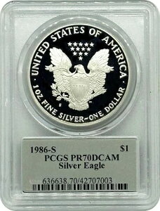 1986N  v[t Vo[ C[ORC PCGS PR70 UC g[}XEN[uh