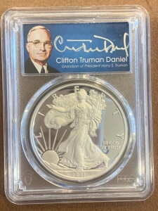 2021W- �A�����J���E�V���o�[�E�C�[�O��-T1- PCGS- PR70DCAM-Adv.�����[�X-�N���t�g���ET�E�_�j�G��