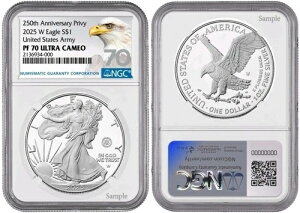 2025-W v[t $1 250NLO ėR vCx[g Vo[ C[O NGC PF70 vZ[