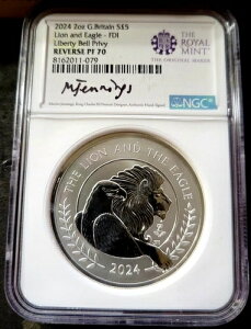 2024�N �O���[�g�u���e�� 5�|���h ���C�I�����C�[�O�� 2�I���X ���o�e�B�x�� NGC REV PF70 FDI �W�F�j���O�X