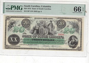 1872N 20h TEXJCiB R??rA - WF  PMG 66 EPQ