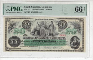 1872N 20h TEXJCiB R??rA - WF  PMG 66