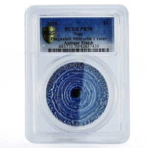 �j�E�G 1�h�� 覐΃N���[�^�[ �s���O�A���C�b�g �X�y�[�X PR70 PCGS ��� 2018�N