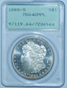 1880N S PCGS MS64DMPL fB[v~[ v[tCN K Vo[_[ OGH g[