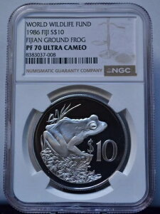 1986N 10h tBW[ WWF tBW[A OEhtbO NGC PF70 EgJI Vo[RC