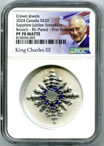 2024N 20h Ji_ 1IX Vo[ v[t NGC PF70 Tt@CA Wr[ Xm[t[N u[` FR