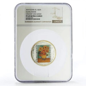 �N�b�N���� 20�h�� �t�B���Z���g�E�t�@���E�S�b�z�� �Ђ܂�� PF69 NGC ��� 2010�N