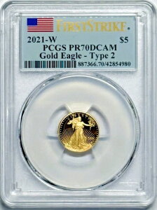 2021-W 5h AJC[O v[t ^Cv2 t@[XgXgCN PCGS PR70DCAM tbOx