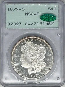 1879-S PCGS g[ MS64PL CAC K 7131467
