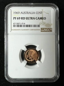1969�N �I�[�X�g�����A �Z���g NGC PF 69 RD �E���g���J���I UCAM DCAM PR 69 �g�b�v�|�b�v SKU 3633