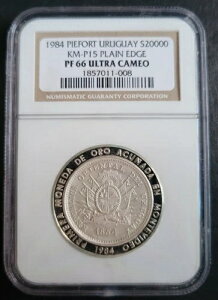  ** PIEFORT ** 1984N EOAC Vo[ v[t 20000y\ KM-P15 v[ NGC PF66UC