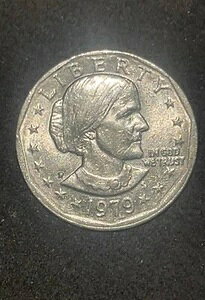 1979-P SBA$ FG-�t�����N�E�K�X�p���A�����̒��S���킸���ɂ���Ă��� + �������L��