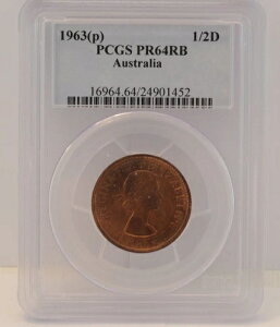 1963N(p) v[t n[tyj[ (Y.) - PCGS PR64RB - 1/2D - P[XO[fBOς