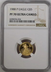 1988-P 5h݃AJC[O-1/10IX-NGC PR70