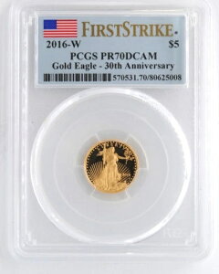 AJO 2016-W 5h AJC[O 1/10IX PCGS PR70DCAM XuRC