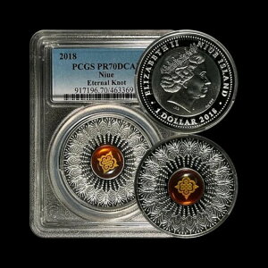 jEG 2018N 1h  - PCGS PR70 - Top Pop ?? Eternal Knot