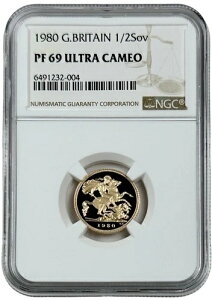 1980N CMX 1/2\u v[t NGC PF 69 UC