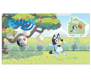 BLUEY 2024 1�h�� �V���o�[ �v���[�t PNC �C���v���b�V���� �I�[�X�g�����A�������� �莝���̂� 150