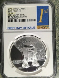 2016N jEG NGC s PF70 X^[EH[Y NVbN R2-D2 1IX Vo[