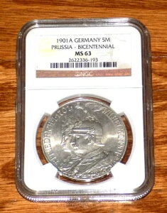 1901A hCc 5}N 5M vCZ200NLO NGC MS 63 hCc UNC RC