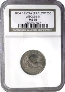 2004-D 25Zg EBXRVB GNXg[t[ VgNH[^[ NGC MS66 RC 917