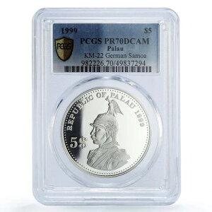 �p���I 5�h�� �h�C�c�̃T���A �J�C�U�[�E���B���w����2�� PR70 PCGS ��� 1999�N