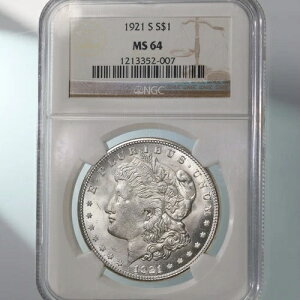 1921-S [K 1h NGCF MS64 