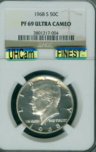 1968 S PlfB n[t NGC PF69 UCAM MAC UHCam ōi & ȂB