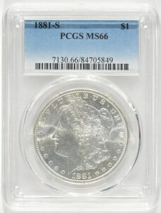 1881-S [K 1h PCGS MS66 84705849