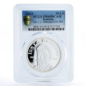 ���[�}�j�A 10���C �C�I���E�u���e�B�A�k���a150���N�L�O PR69 PCGS ��� 2014�N