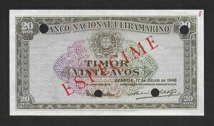 eB[ - |gK - 20 AVOS - 1948 - GXyV - No. 8 - BNU - P. 21s - UNC
