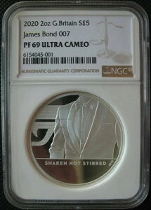 CMX 2020N 5|h 2IX  VFCNEmbgEXeA[h 007 NGC PF69