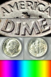 1964-D PCGS MS64 DDR ?? $2,530 APR �_�u���_�C���o�[�X FS-801 ���[�Y�x���g �_�C�� 10�Z���g