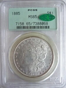 1885-P 1h K PCGS MS 65 CAC I[hO[z_[ OGH